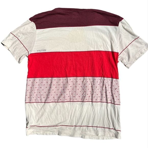 Volcom Striped Pocket T shirt - Picture 2 of 6
